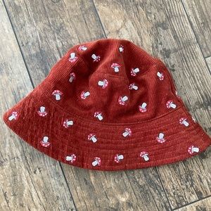 Corduroy UO mushroom bucket hat